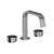 Rohl EC09D3IW Eclissi Widespread Lavatory Faucet With U-Spout