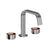 Rohl EC09D3IW Eclissi Widespread Lavatory Faucet With U-Spout