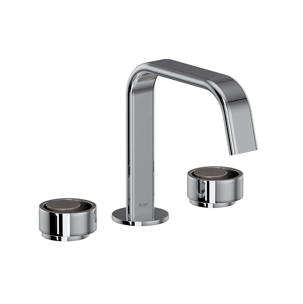 Rohl EC09D3IW Eclissi Widespread Lavatory Faucet With U-Spout