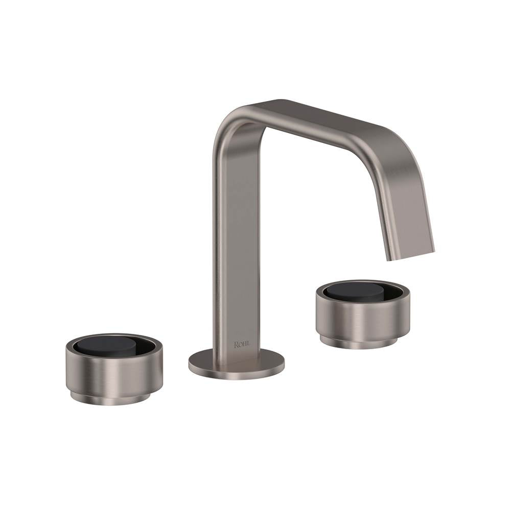 Rohl EC09D3IW Eclissi Widespread Lavatory Faucet With U-Spout