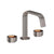 Rohl EC09D3IW Eclissi Widespread Lavatory Faucet With U-Spout
