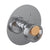 Rohl EC13W1IW Eclissi 3/4" Thermostatic Trim Without Volume Control