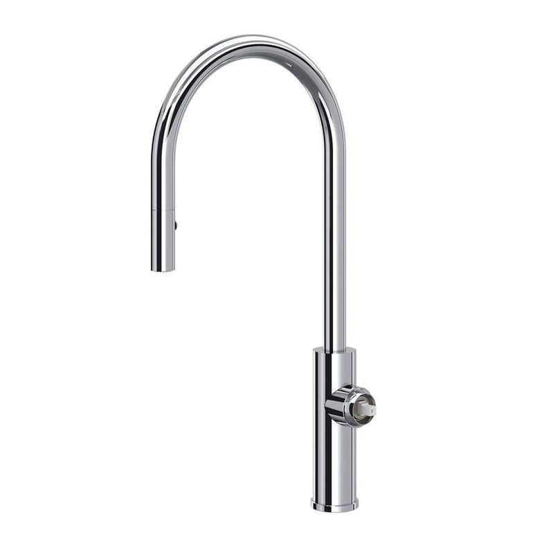 Rohl EC55D1 Eclissi Pull-Down Kitchen Faucet With C-Spout - Less Handle - Parent