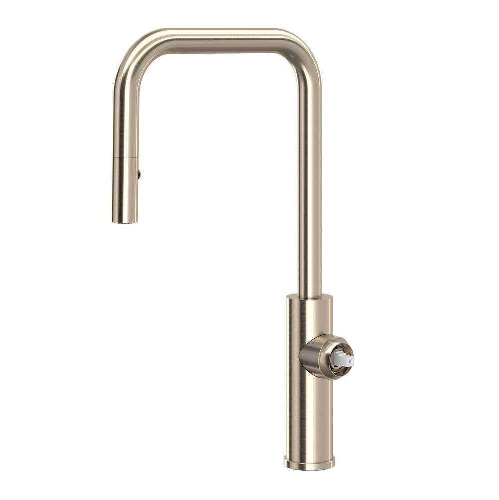 Rohl EC56D1 Eclissi Pull-Down Kitchen Faucet With U-Spout - Less Handle