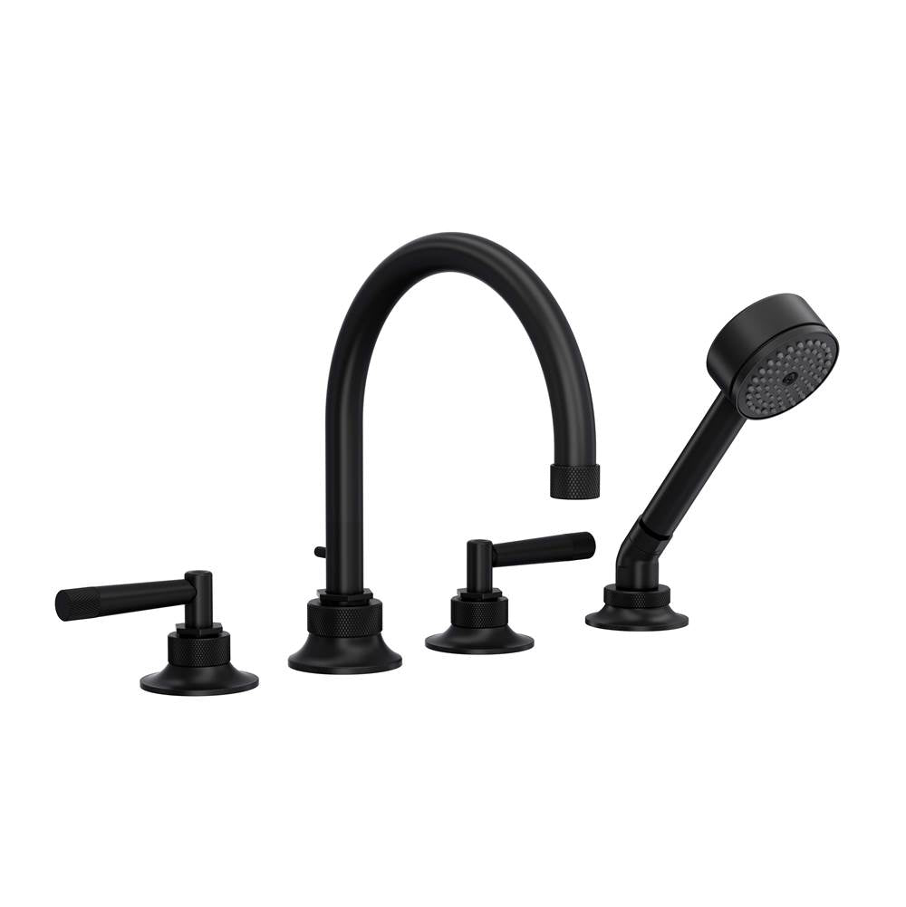 Rohl MB06D4LM Graceline 4-Hole Deck Mount Tub Filler