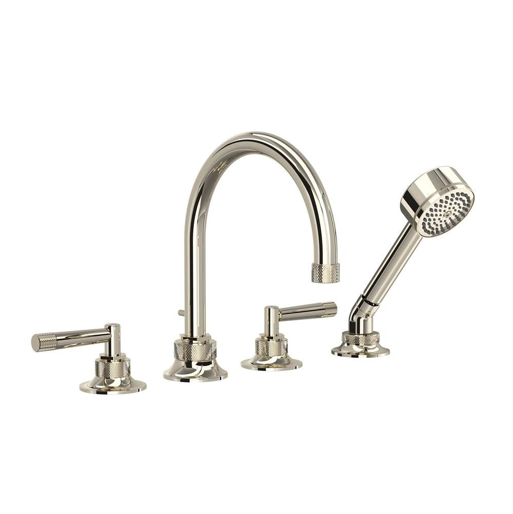 Rohl MB06D4LM Graceline 4-Hole Deck Mount Tub Filler
