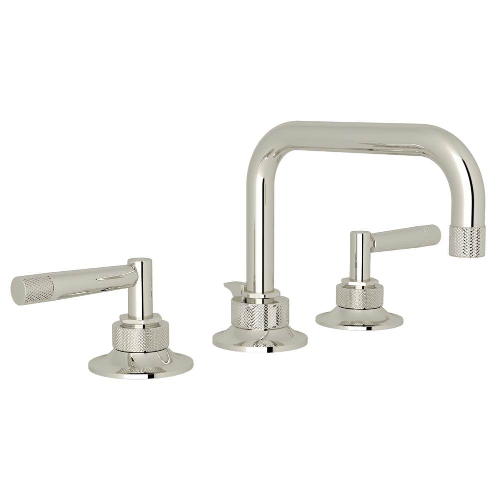 Rohl MB2009LM-2 Graceline Widespread Lavatory Faucet With U-Spout