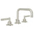 Rohl MB2009LM-2 Graceline Widespread Lavatory Faucet With U-Spout