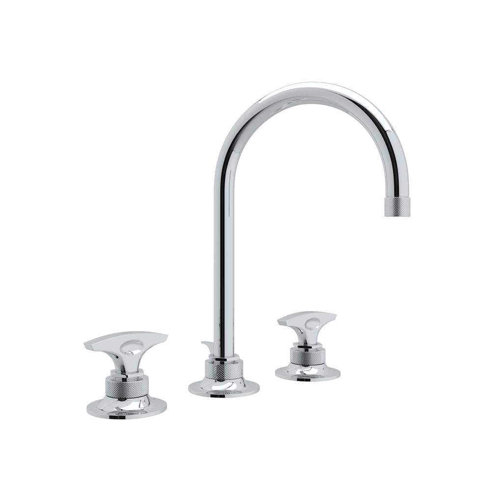 Rohl MB2019DM-2 Graceline Widespread Lavatory Faucet With C-Spout