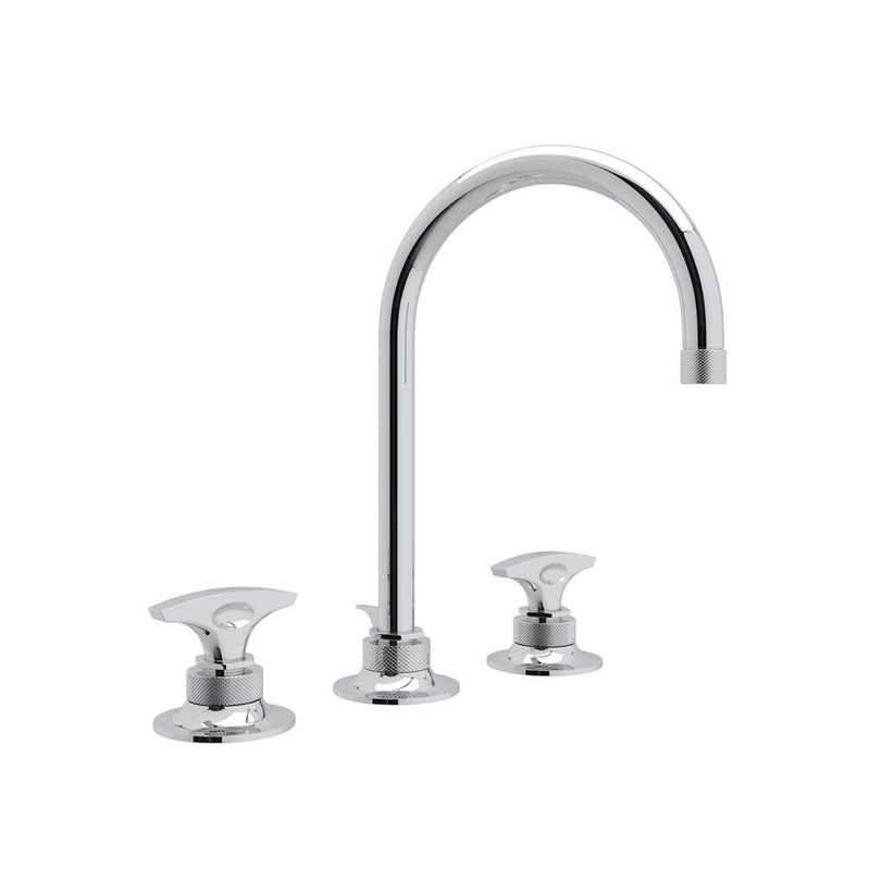 Rohl MB2019DM-2 Graceline Widespread Lavatory Faucet With C-Spout