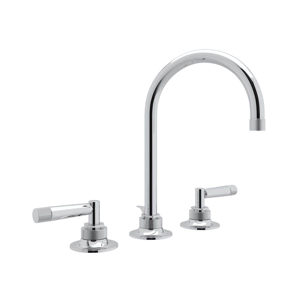Rohl MB2019LM-2 Graceline Widespread Lavatory Faucet With C-Spout