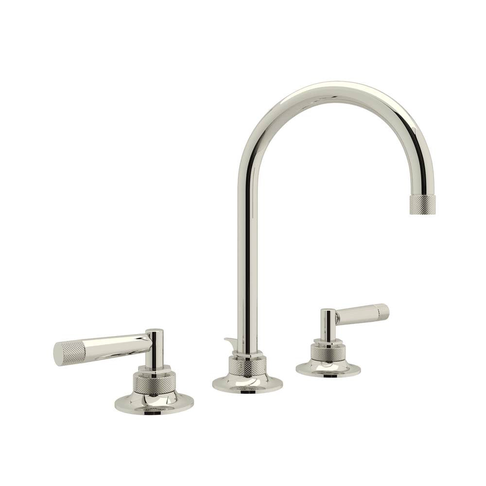 Rohl MB2019LM-2 Graceline Widespread Lavatory Faucet With C-Spout