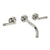 Rohl MB2030LMTO-2 Graceline Wall Mount Lavatory Faucet Trim