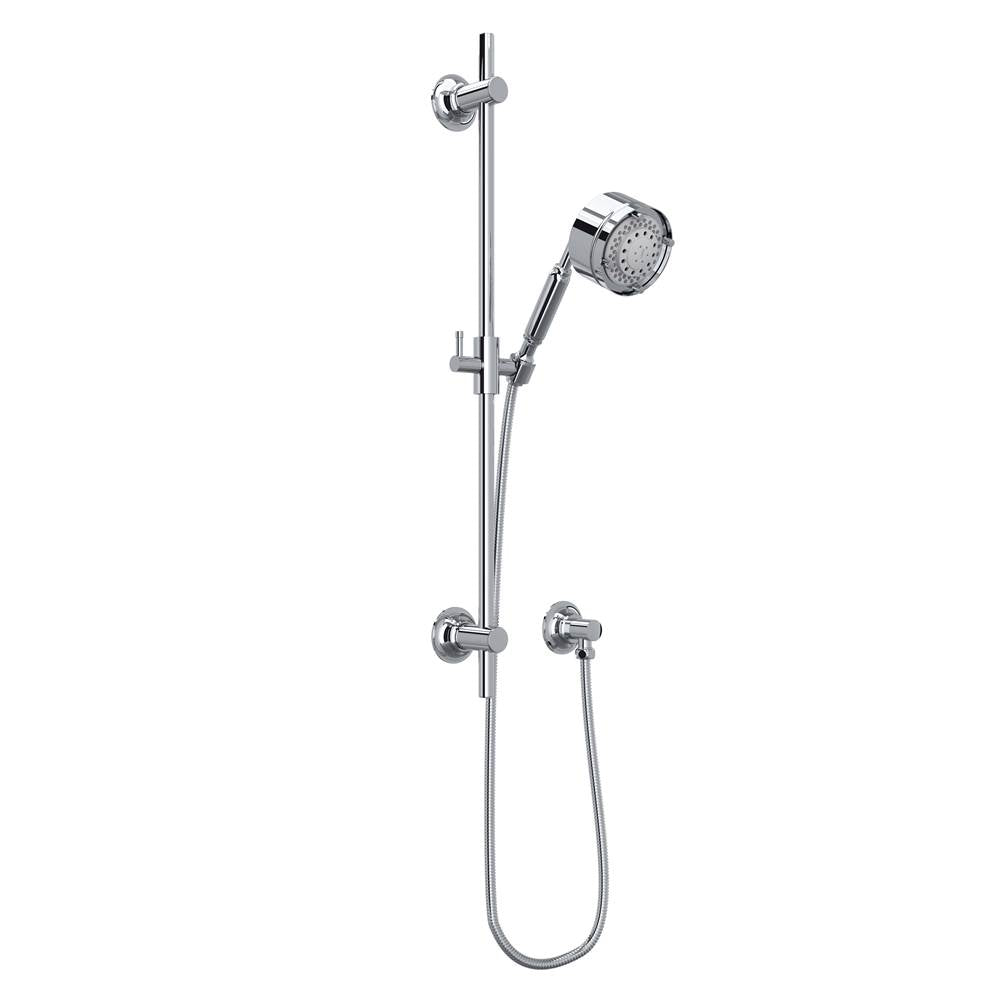 Rohl MB2046 Graceline Handshower Set With 24" Slide Bar and 5-Function Handshower
