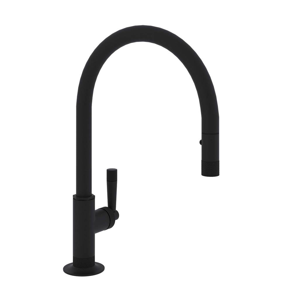 Rohl MB7930LM-2 Graceline Pull-Down Kitchen Faucet With C-Spout
