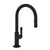 Rohl MB7930SLM-2 Graceline Pull-Down Bar/Food Prep Kitchen Faucet With C-Spout