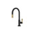 Rohl MB7930SLM-2 Graceline Pull-Down Bar/Food Prep Kitchen Faucet With C-Spout