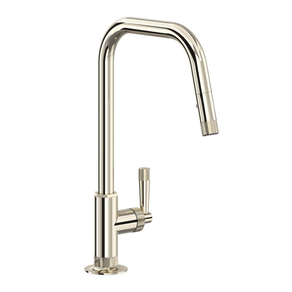 Rohl MB7956LM Graceline Pull-Down Kitchen Faucet With U-Spout