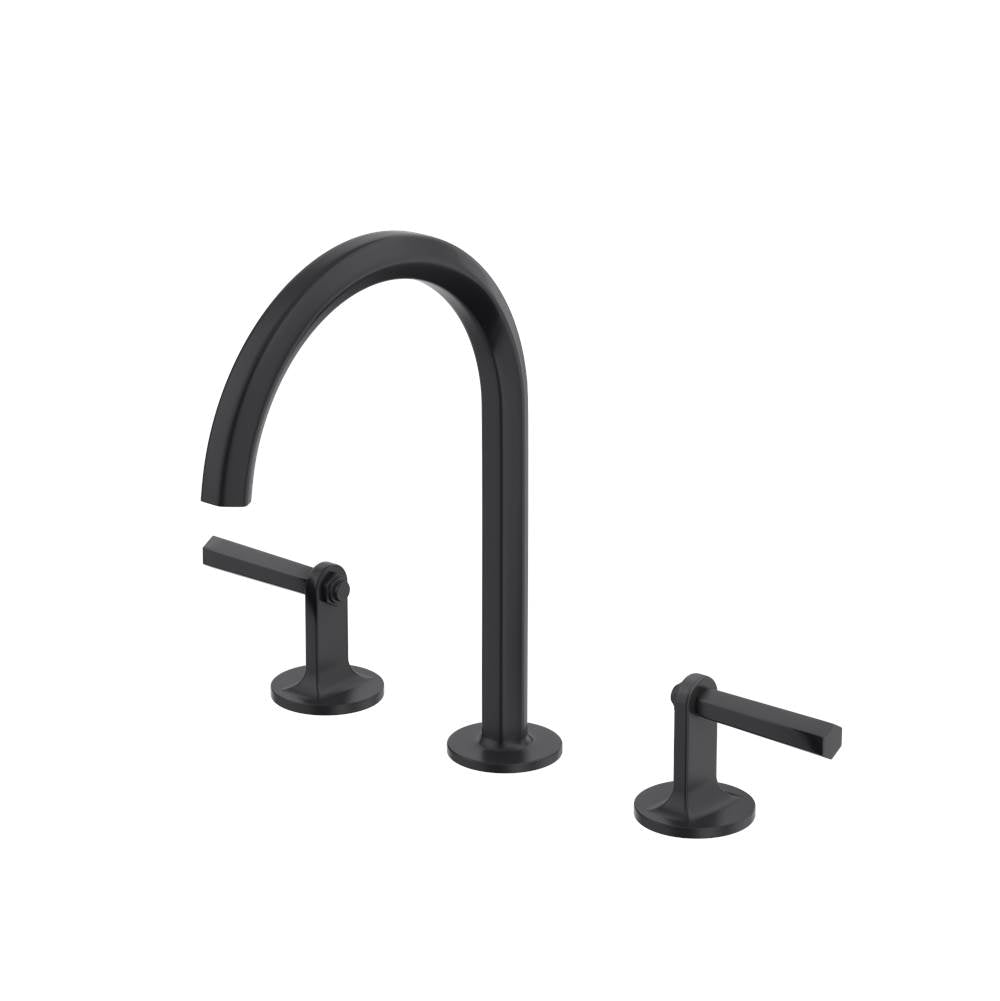 Rohl MD08D3LM Modelle Widespread Lavatory Faucet With C-Spout