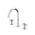 Rohl MD08D3XM Modelle Widespread Lavatory Faucet With C-Spout