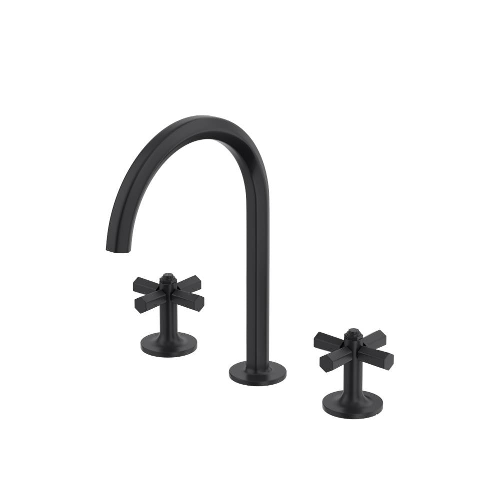 Rohl MD08D3XM Modelle Widespread Lavatory Faucet With C-Spout
