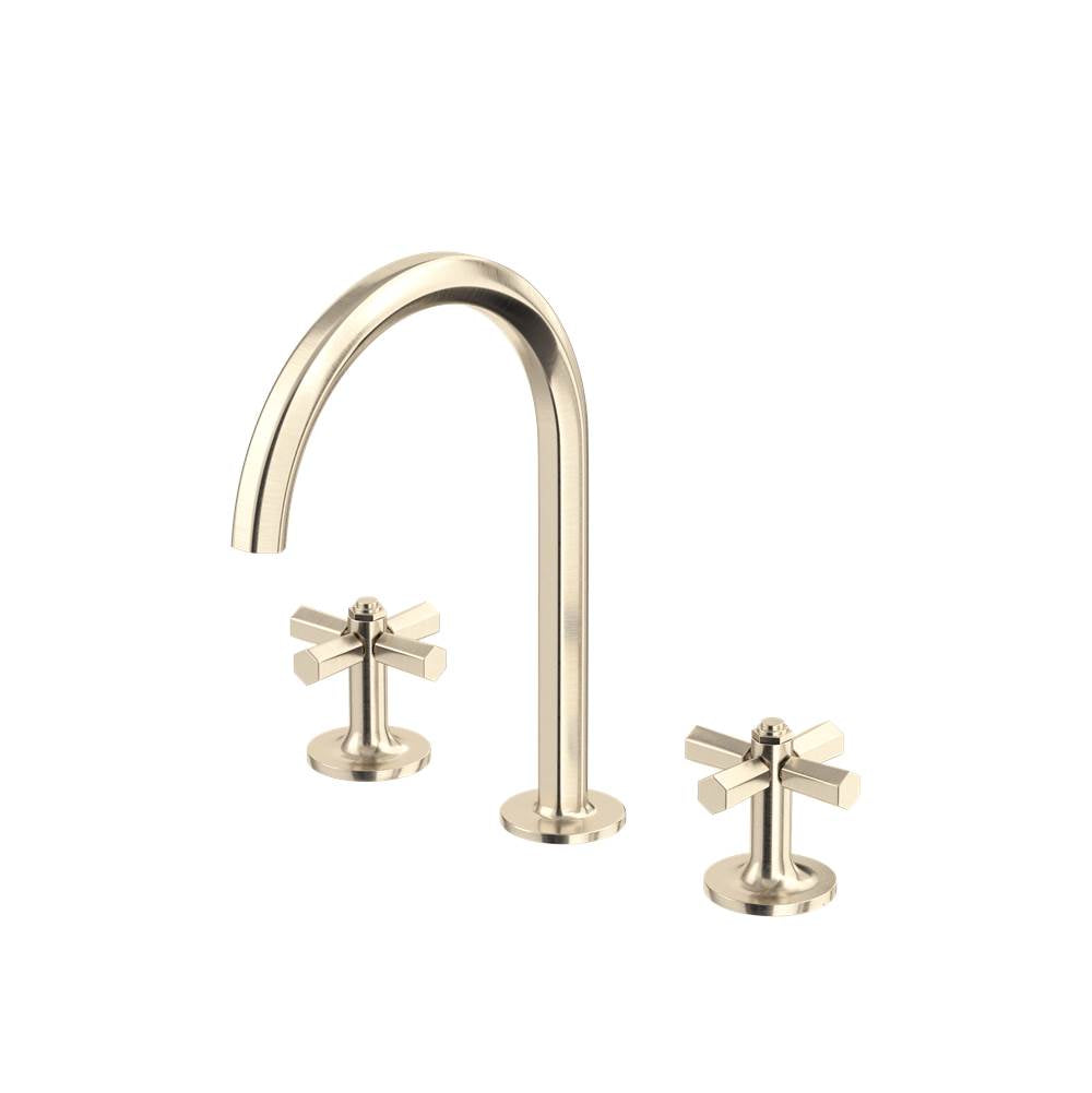 Rohl MD08D3XM Modelle Widespread Lavatory Faucet With C-Spout
