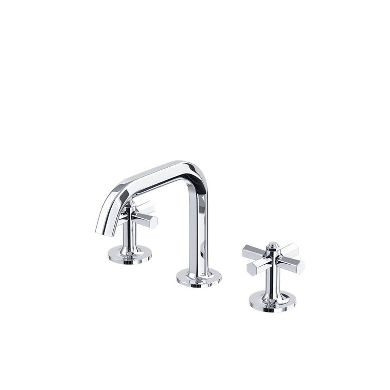 Rohl MD09D3XM Modelle Widespread Lavatory Faucet With U-Spout
