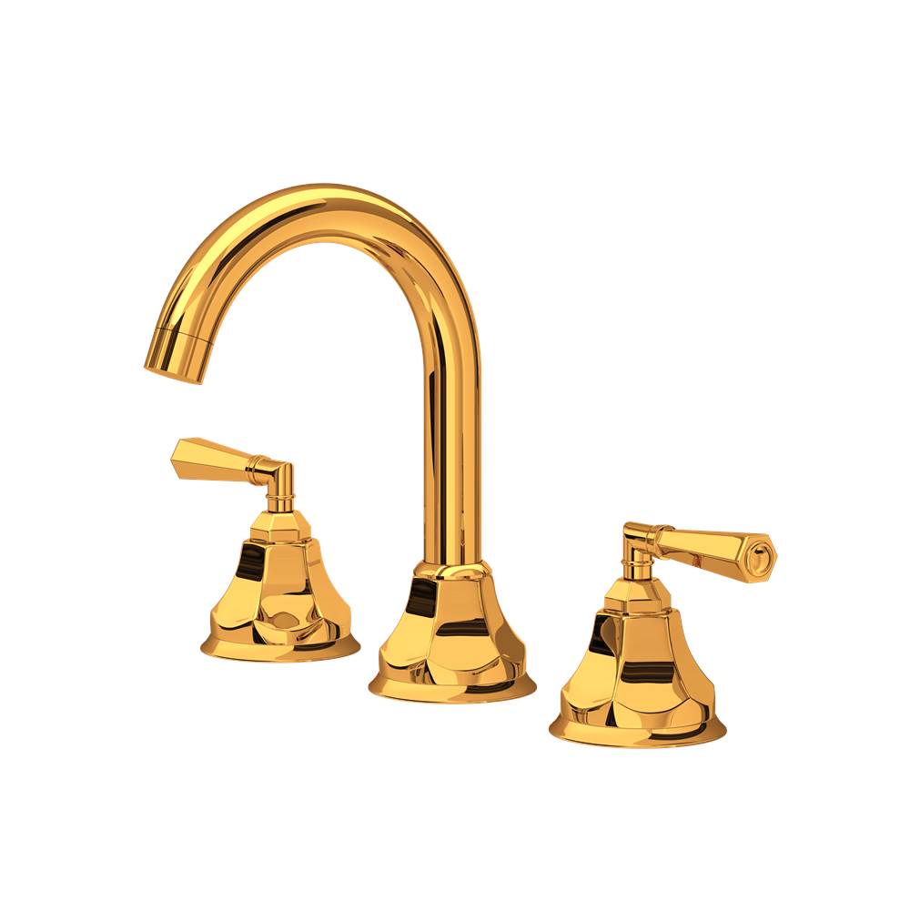 Rohl PN08D3LM Palladian Widespread Lavatory Faucet With C-Spout