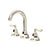 Rohl PN08D3LM Palladian Widespread Lavatory Faucet With C-Spout