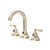 Rohl PN08D3LM Palladian Widespread Lavatory Faucet With C-Spout