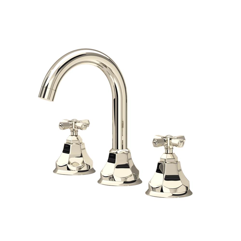 Rohl PN08D3XM Palladian Widespread Lavatory Faucet With C-Spout