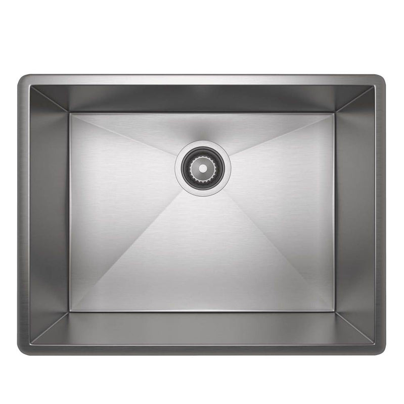 Rohl RSS2115SB Forze 21" Single Bowl Stainless Steel Kitchen Or Laundry Sink