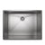 Rohl RSS2418 Forze 24" Single Bowl Stainless Steel Kitchen Sink