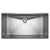 Rohl RSS3318 Forze 33" Single Bowl Stainless Steel Kitchen Sink