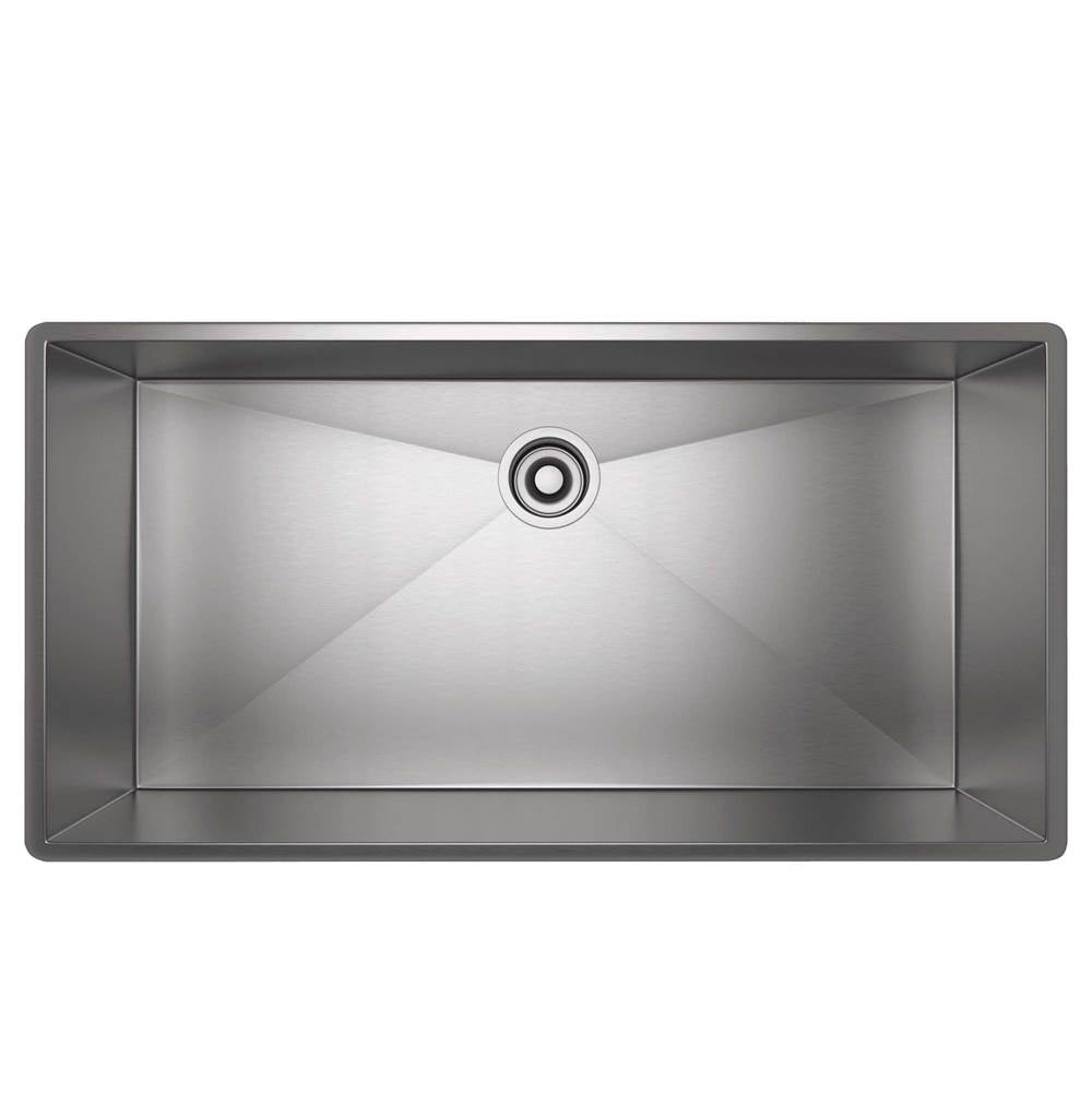 Rohl RSS3618SB Forze 36" Single Bowl Stainless Steel Kitchen Sink
