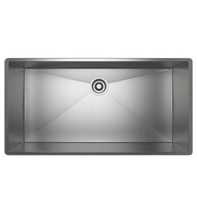 Rohl RSS3618SB Forze 36" Single Bowl Stainless Steel Kitchen Sink