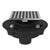 Rohl SDCI2-3143 Cast Iron 2" No Hub Drain Kit With 3143 Matrix Decorative Cover - Parent