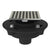 Rohl SDCI2-3143 Cast Iron 2" No Hub Drain Kit With 3143 Matrix Decorative Cover