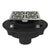 Rohl SDCI2-3144 Cast Iron 2" No Hub Drain Kit With 3144 Mosaic Decorative Cover