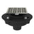 Rohl SDCI2-3146 Cast Iron 2" No Hub Drain Kit With 3146 Petal Decorative Cover