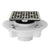 Rohl SDPVC2/3-3142 PVC 2" X 3" Drain Kit With 3142 Weave Decorative Cover