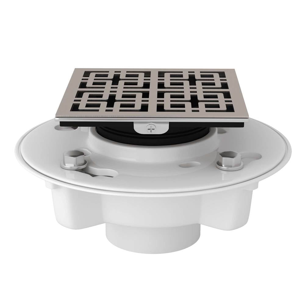 Rohl SDPVC2/3-3142 PVC 2" X 3" Drain Kit With 3142 Weave Decorative Cover
