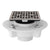 Rohl SDPVC2/3-3142 PVC 2" X 3" Drain Kit With 3142 Weave Decorative Cover