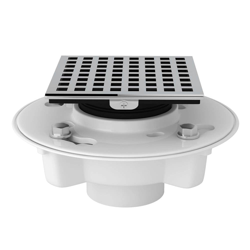 Rohl SDPVC2/3-3143 PVC 2" X 3" Drain Kit With 3143 Matrix Decorative Cover - Parent