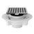 Rohl SDPVC2/3-3143 PVC 2" X 3" Drain Kit With 3143 Matrix Decorative Cover - Parent