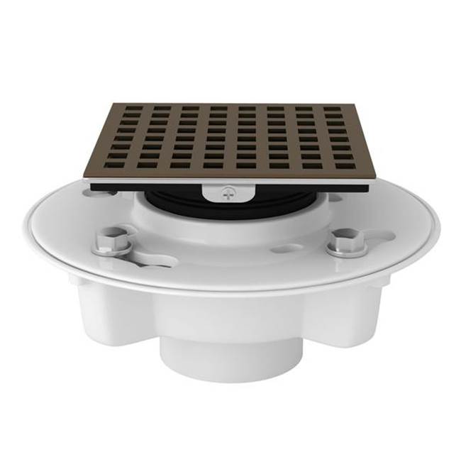 Rohl SDPVC2/3-3143 PVC 2" X 3" Drain Kit With 3143 Matrix Decorative Cover
