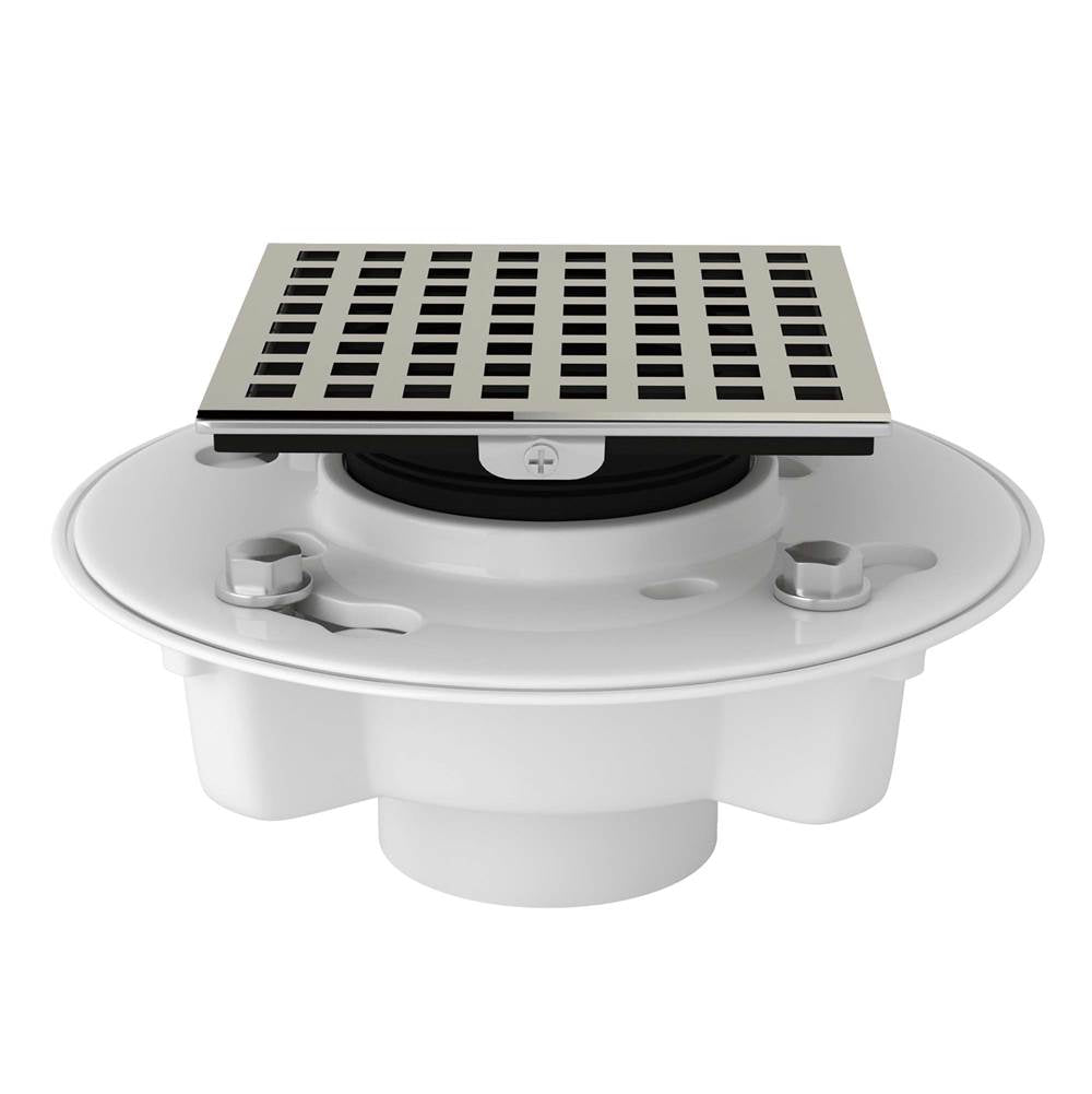 Rohl SDPVC2/3-3143 PVC 2" X 3" Drain Kit With 3143 Matrix Decorative Cover