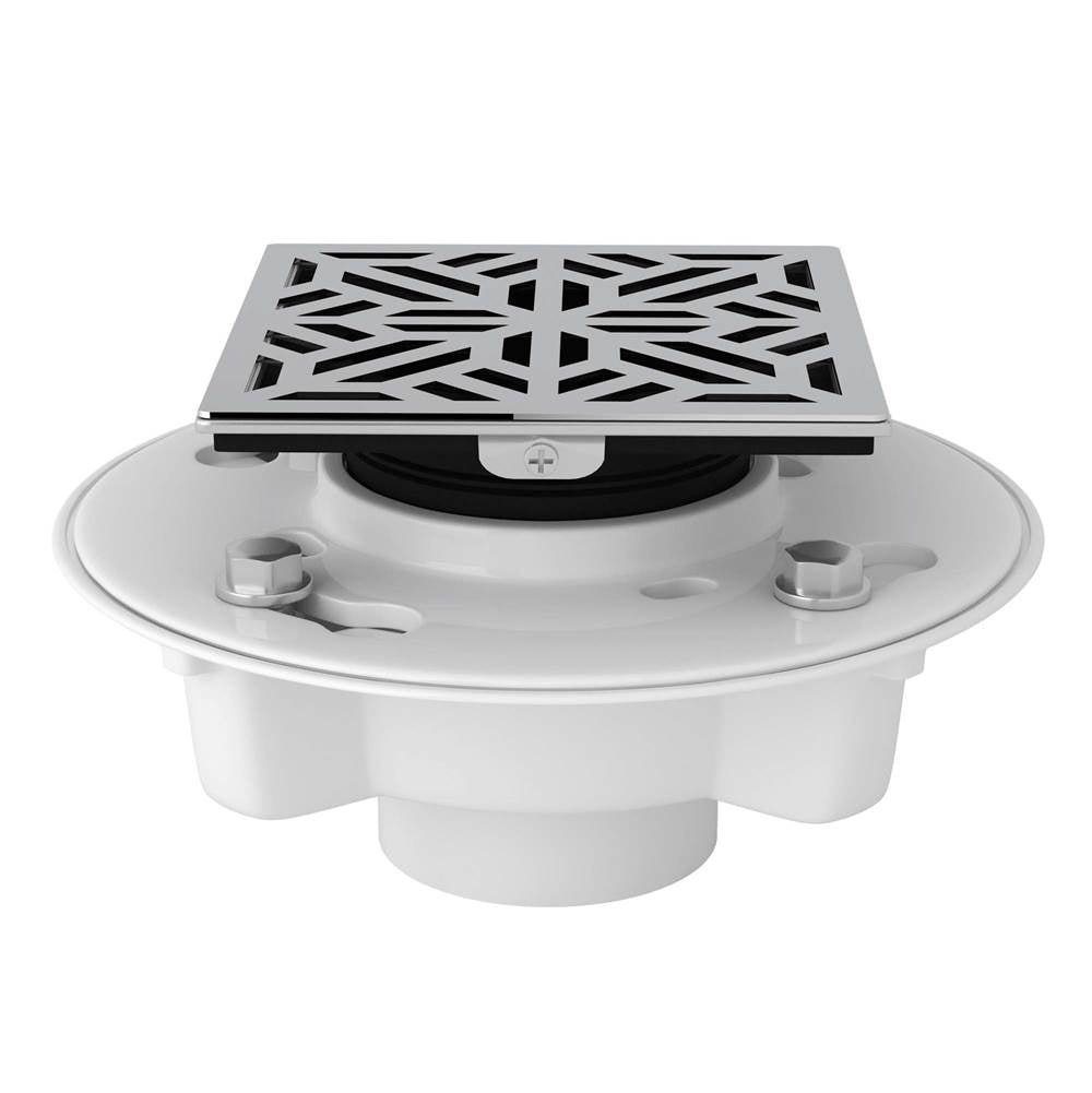 Rohl SDPVC2/3-3144 PVC 2" X 3" Drain Kit With 3144 Mosaic Decorative Cover - Parent