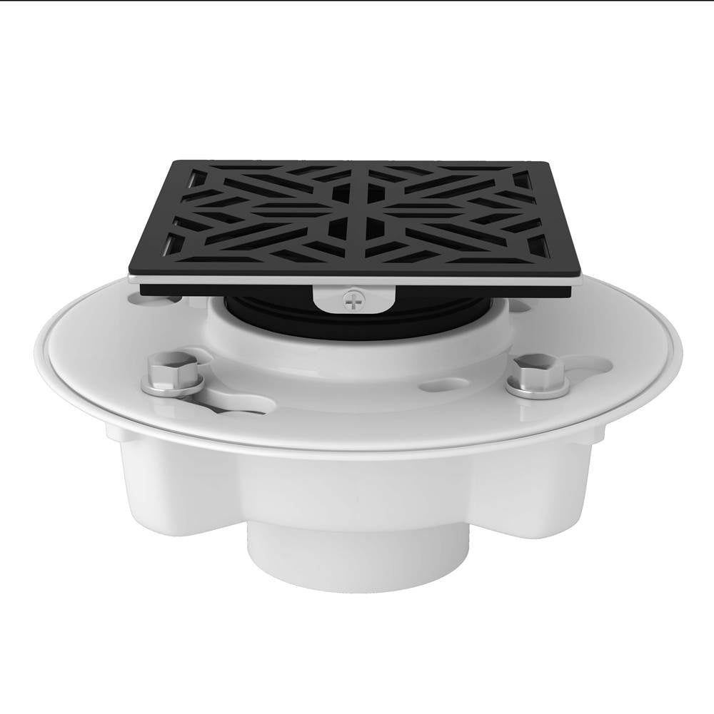 Rohl SDPVC2/3-3144 PVC 2" X 3" Drain Kit With 3144 Mosaic Decorative Cover