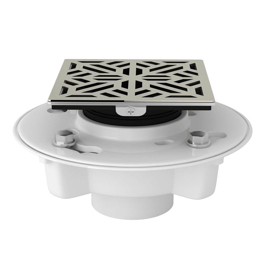 Rohl SDPVC2/3-3144 PVC 2" X 3" Drain Kit With 3144 Mosaic Decorative Cover